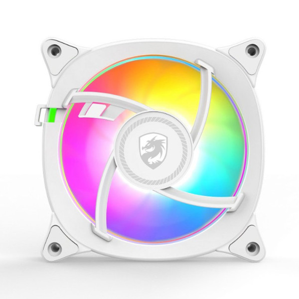 COMBO FAN VITRA RING INFINITY ARGB 3 IN 1 Aura Sync White (3Fan/Sync Mainboard)