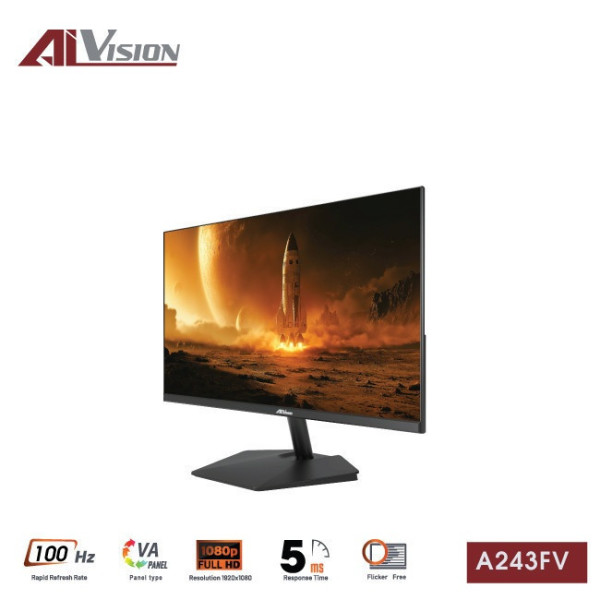 MÀN HÌNH VSP AIVISION A243FV (24INCH/ VA/ FHD/ 100HZ/ 5MS)