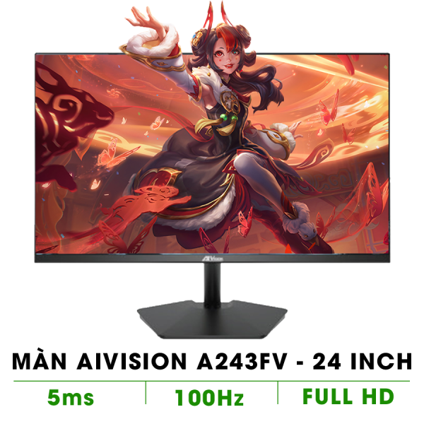 MÀN HÌNH VSP AIVISION A243FV (24INCH/ VA/ FHD/ 100HZ/ 5MS)