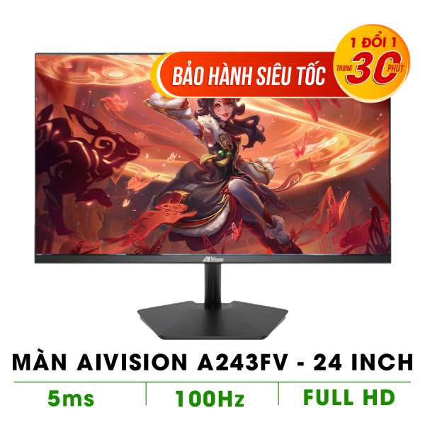 Màn hình AiVision A243FV (24inch / VA / FHD / 100Hz / 5ms)