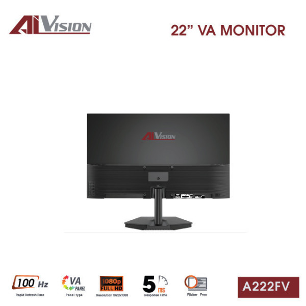 MÀN HÌNH AIVISION A222FV (22 INCH/ VA/ FHD/ 100HZ/ 5MS/ ADAPTIVE SYNC)