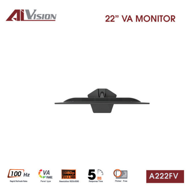 MÀN HÌNH AIVISION A222FV (22 INCH/ VA/ FHD/ 100HZ/ 5MS/ ADAPTIVE SYNC)
