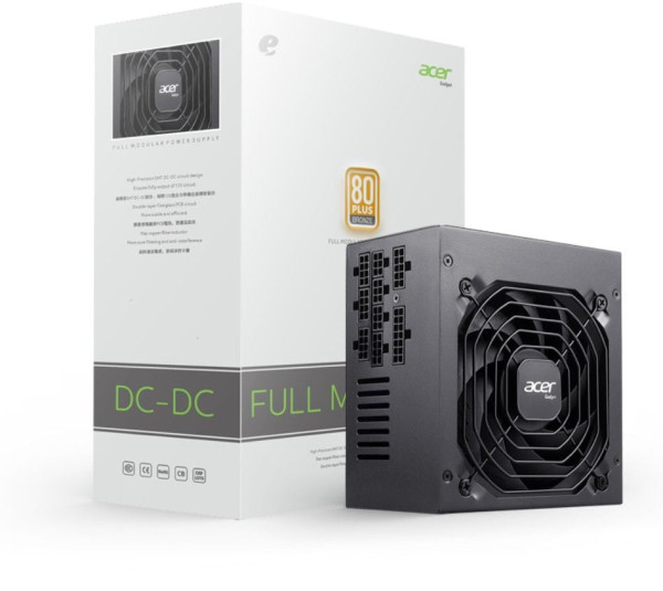 NGUỒN ACER AC650 650W (80 PLUS BRONZE/FULL RANGE/FULL MODULAR)
