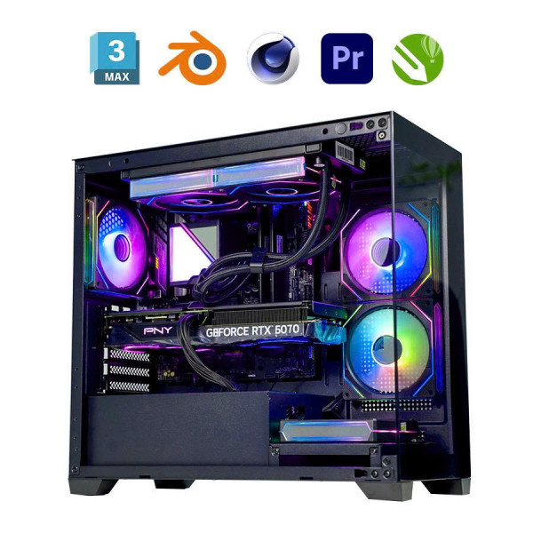PC Đồ Họa Core ULTRA 7 265KF | Ram 32G | RTX 5070 12G | NVME 500G