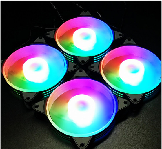 Quạt LED làm mát cho Case Fan LED  RGB KHÔNG DK