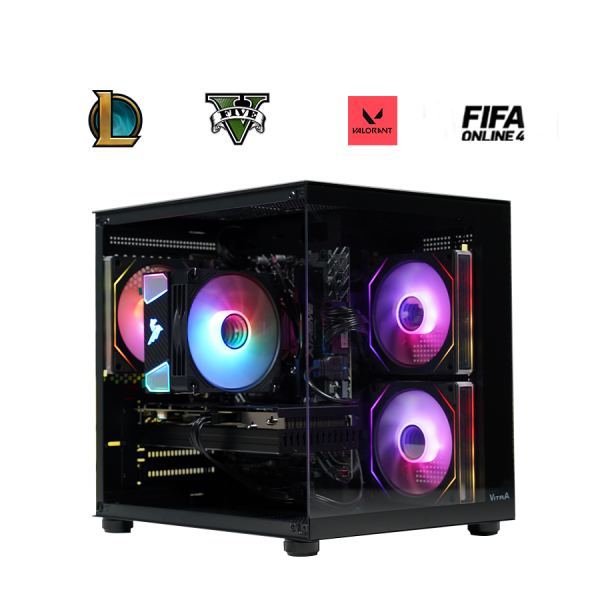 PC GAMING CORE I5 12400F | RAM 16G | RX 7600 8G | NVME 256G 