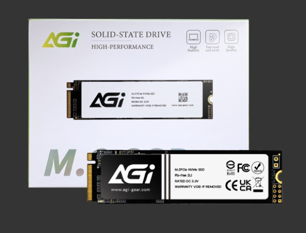 SSD NVME AGI AI198 512GB (ĐỌC: 3000MB/S GHI: 2200MB/S) M.2 GEN3X4 (AGI512G83A1198)