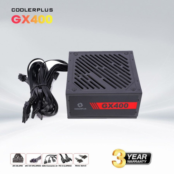 NGUỒN COOLERPLUS GX400 400W BLACK