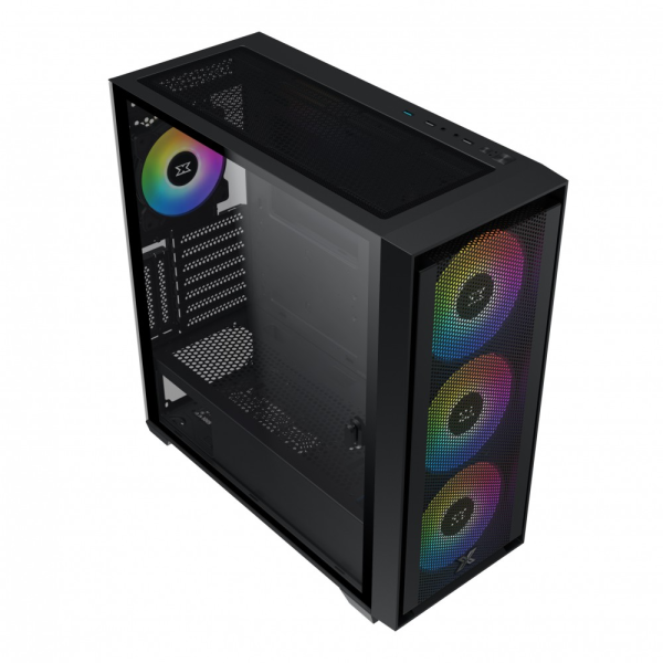 VỎ CASE XIGMATEK ANUBIS PRO 4FX EN40771 BLACK (EATX, SẴN 4 FAN ARB)