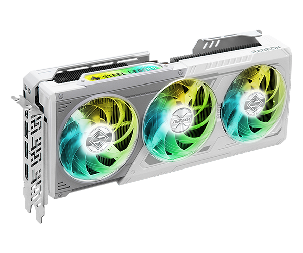 VGA ASROCK RX 9070 XT STEEL LEGEND 16GB (RX9070XT SL 16G)