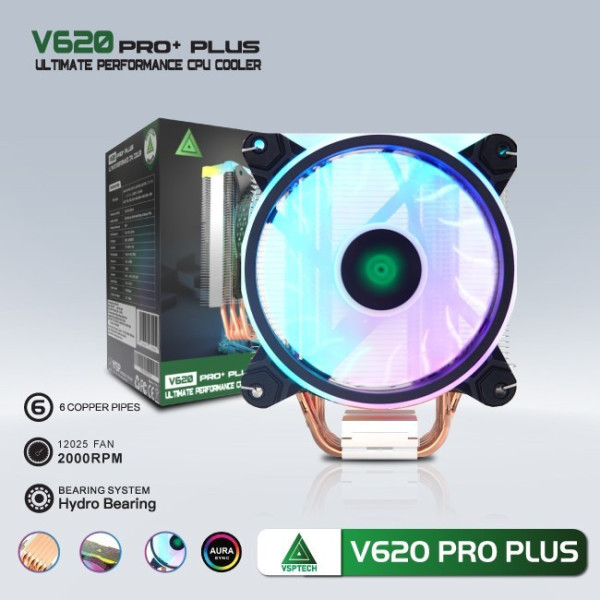 TẢN KHÍ CPU VSP TECH COOLER V620 PRO PLUS