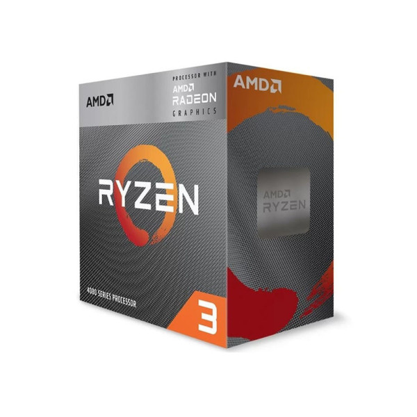 CPU AMD RYZEN 3 4300G (AMD AM4, 4 CORE ,8 THREAD,BASE 3.8GHZ - TURBO 4.0GHZ, CACHE 6MB)