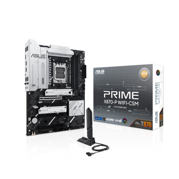MAIN ASUS PRIME X870-P WIFI-CSM DDR5 (AMD X870/ SOCKET AM5/ ATX/ 4 KHE RAM)