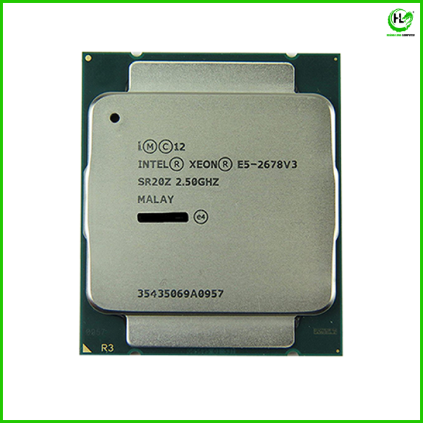 CPU Intel Xeon Processor E5-2678v3 2.50GHz 30M 12Cores 24 Thread ( Likenew 99%)