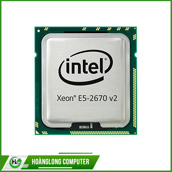 Cpu Intel Xeon E5 2670 V2 (2.50 GHz / 25MB / 10 Cores 20 Threads/ Socket 2011) ( 2nd- tray)