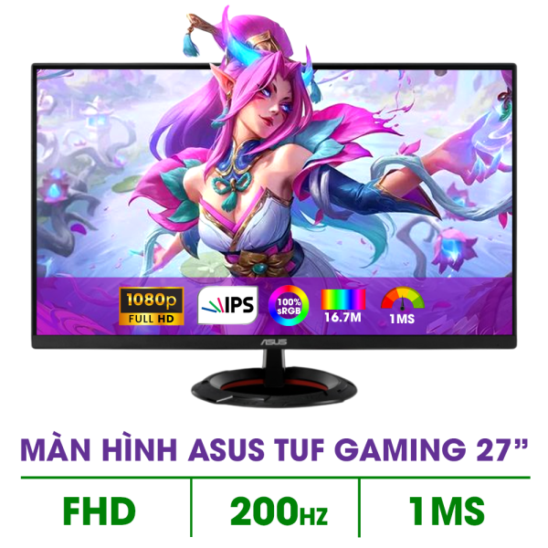 MÀN HÌNH ASUS TUF GAMING VG279Q5R (27 INCH/ FULL HD/ FAST IPS/ 200HZ/ 0.3MS)
