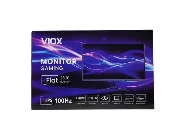 MÀN HÌNH GAMING VIOX MF2425-V BLACK (23.8 INCH/ FULL HD/ IPS/ 100HZ/ Đồ Họa/ Gaming) | BL