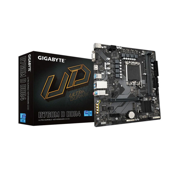 MAIN GIGABYTE B760M D DDR4 (INTEL B760/ LGA 1700/ M-ATX/ 2 KHE RAM)