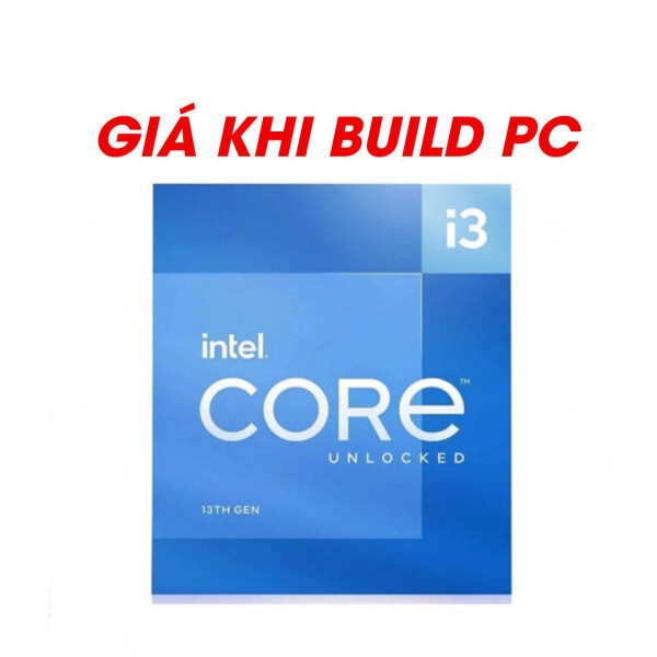 Cpu Intel Core I3 13100F (Up to 4.5 GHz | 4 Nhân | 8 Luồng | Socket 1700) Tray