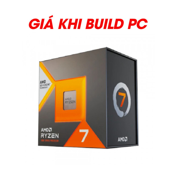 CPU AMD RYZEN 7 7800X3D TRAY (AMD AM5/4.2 GHZ BOOST 5.0 GHZ/8 CORES/16 THREADS/96 MB CACHE/PCIE 5.0)