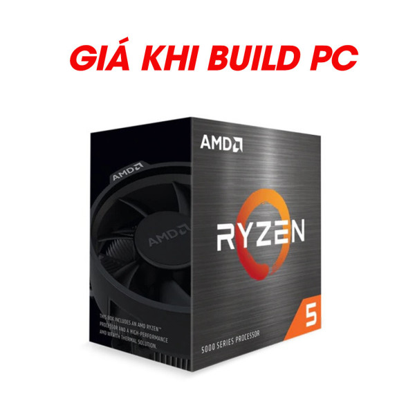 Copy CPU AMD Ryzen 5 5500 TRAY (AMD AM4 - 6 Core - 12 Thread - Base 3.6Ghz - Turbo 4.2Ghz - Cache 19MB - No iGPU)