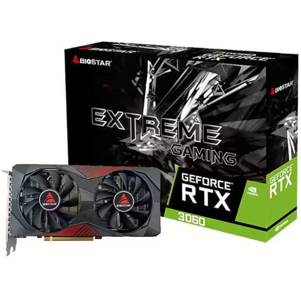 VGA BIOSTAR GEFORCE RTX 3060 12GB GDDR6 EXTREME GAMING | BL