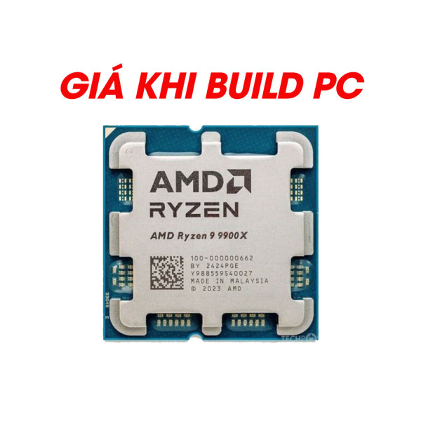  AMD Ryzen 9 9900X Tray (4.4 GHz Boost 5.6 GHz | 12 Cores / 24 Threads | 64 MB Cache) 