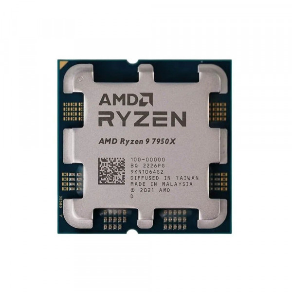 CPU AMD RYZEN 9 7950X (UP TO 5.7GHZ, 16 NHÂN 32 LUỒNG, 81MB CACHE, AM5) TRAY