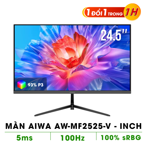 MÀN HÌNH AIWA AW-MF2525-V (25INCH/ IPS/ FULLHD/ 100HZ/ 5MS)