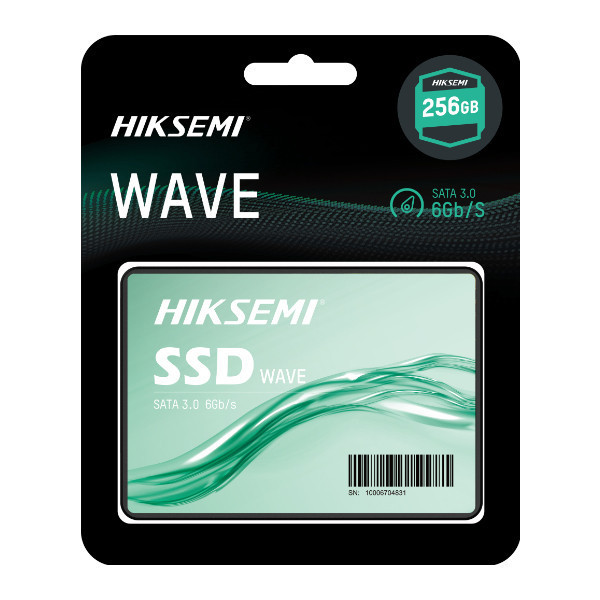 SSD HIKSEMI 256GB (ĐỌC 530MB/S GHI 400MB/S) SATA III 2.5 INCH (HS-SSD-WAVE(S) 256G)