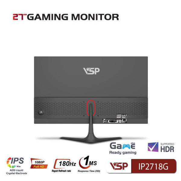 MÀN HÌNH VSP IP2718G (27INCH/ FULL HD/ IPS/ 180HZ/ 1MS)
