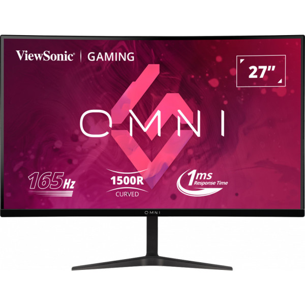 MÀN HÌNH VIEWSONIC VX2718-PC-MHD (27inch/FHD/VA/165Hz/1ms/250nits/HDMI+DP+Audio/Cong)