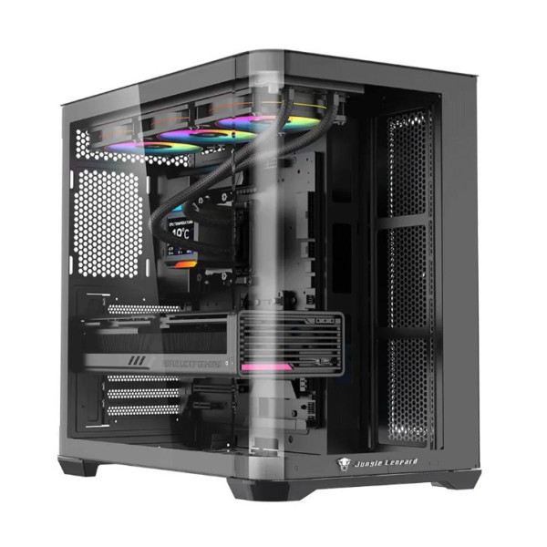 VỎ CASE LEOPARD AC-01 BLACK (KÍNH CONG/ KHÔNG FAN)