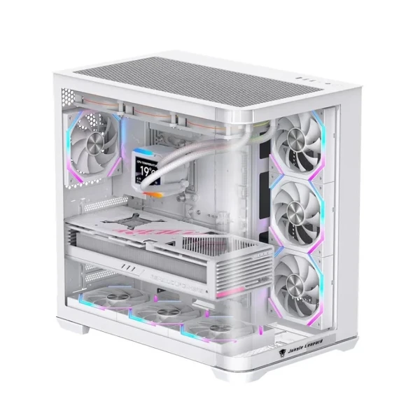 VỎ CASE LEOPARD AC-01 WHITE (KÍNH CONG/ KHÔNG FAN)