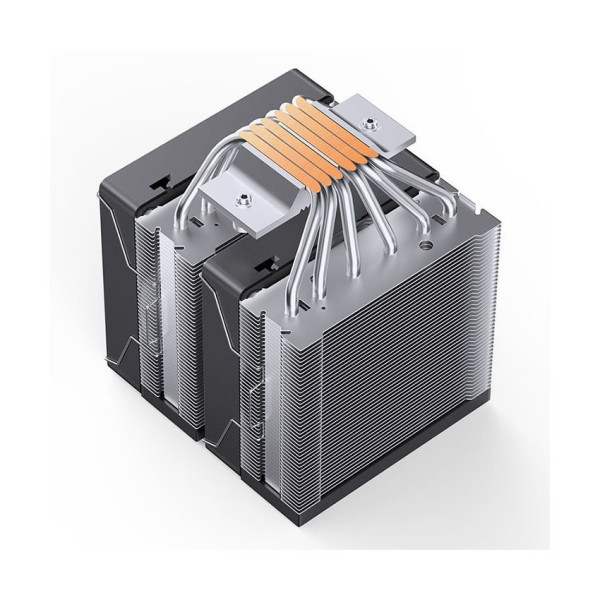 TẢN NHIỆT KHÍ CPU JONSBO CR-3000E COLOR BLACK THÁP ĐÔI (6X2) ỐNG ĐỒNG