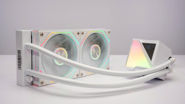 TẢN NHIỆT NƯỚC STELLAR REALM RAD 240 AGRB DIGITAL WHITE(MÀN HÌNH HIỂN THỊ NHIỆT ĐỘ)