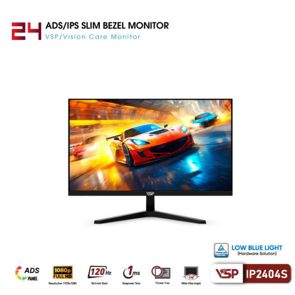 MÀN HÌNH VSP IP2404S (24INCH/ FHD/ 120HZ/ 1MS/ ĐEN)