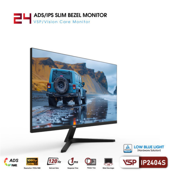 MÀN HÌNH VSP IP2404S (24INCH/ FHD/ 120HZ/ 1MS/ ĐEN)