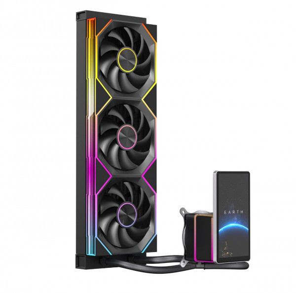 TẢN NƯỚC LEOPARD PRO FLOW 360 LED RGB MÀN HÌNH LCD BLACK