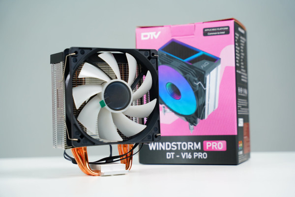 TẢN NHIỆT KHÍ WINDSTORM PRO DTV-V16 PRO | CENTAUR CT-AIR07 RGB BLACK (1200/1700/2011)
