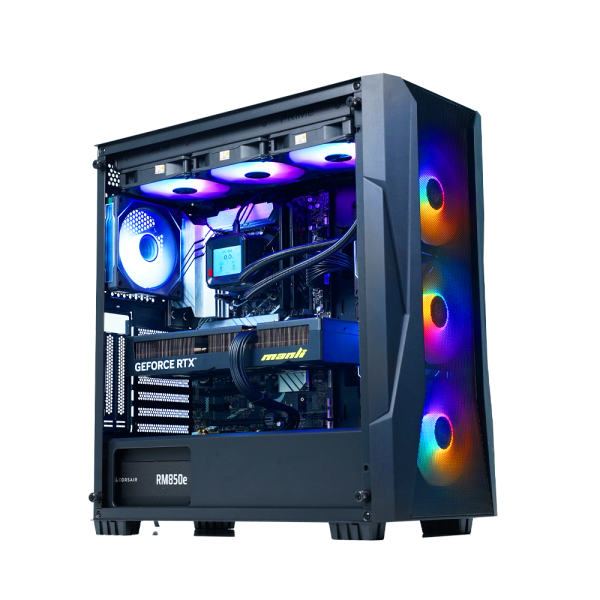 VỎ CASE COOLERPLUS GAMING EB06 SẴN 4FAN (EATX/ ATX/ MATX/ ITX)