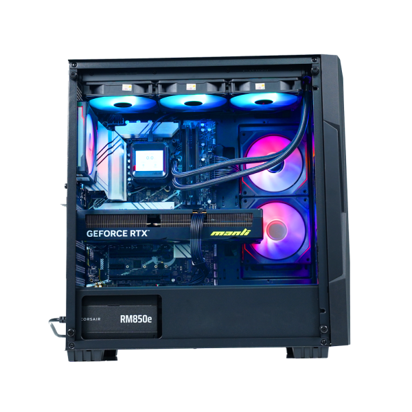 VỎ CASE COOLERPLUS GAMING EB06 SẴN 4FAN (EATX/ ATX/ MATX/ ITX)
