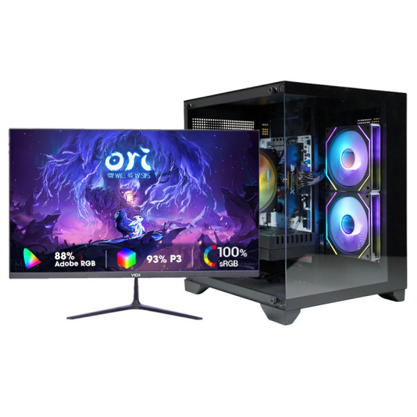 Bộ PC GAMING CORE I3 13100F | RAM 16G | GTX 750TI 4G | Nvme 256G | MÀN 24 INCH