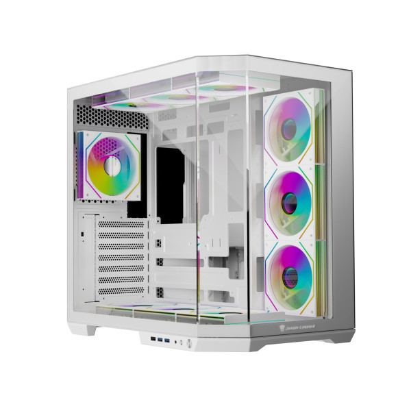 VỎ CASE JUNGLE LEOPARD AS-01 WHITE ( ATX/ KHÔNG FAN)