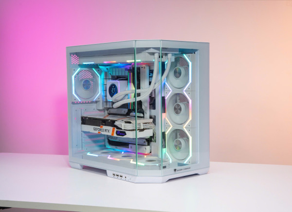 VỎ CASE JUNGLE LEOPARD AS-01 WHITE ( ATX/ KHÔNG FAN)