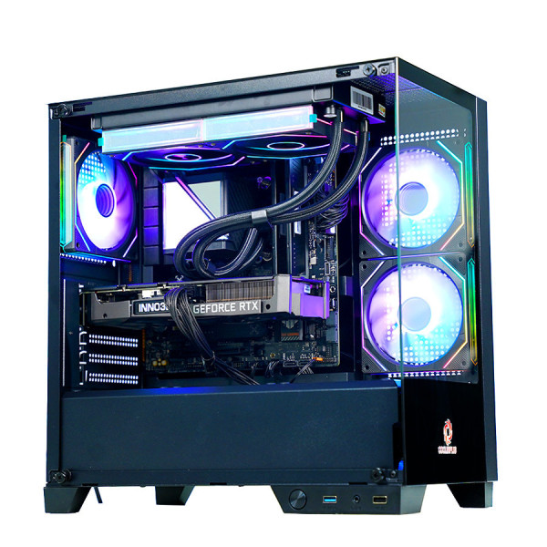 VỎ CASE COOLERPLUS X37B BLACK (M-ATX/ KHÔNG FAN)