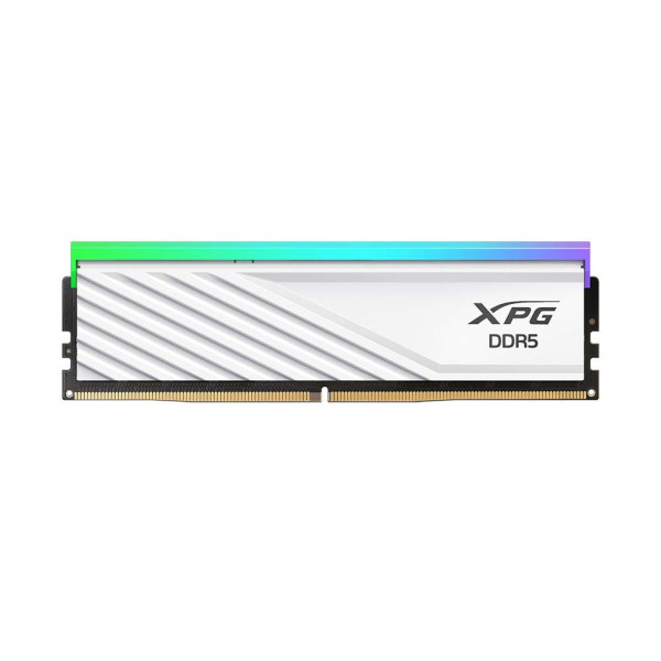 KIT RAM ADATA XPG LANCER BLADE RGB 32GB (16GBX2) 6000MHZ DDR5 WHITE  (AX5U6000C3616G-DTLABRWH)