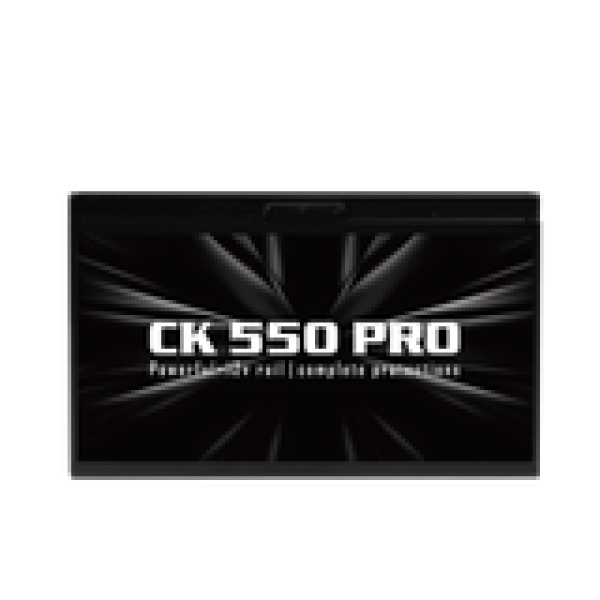 NGUỒN AIGO CK550 550W PRO (80+ EFFICIENCY, CÁP DẸT ĐEN)