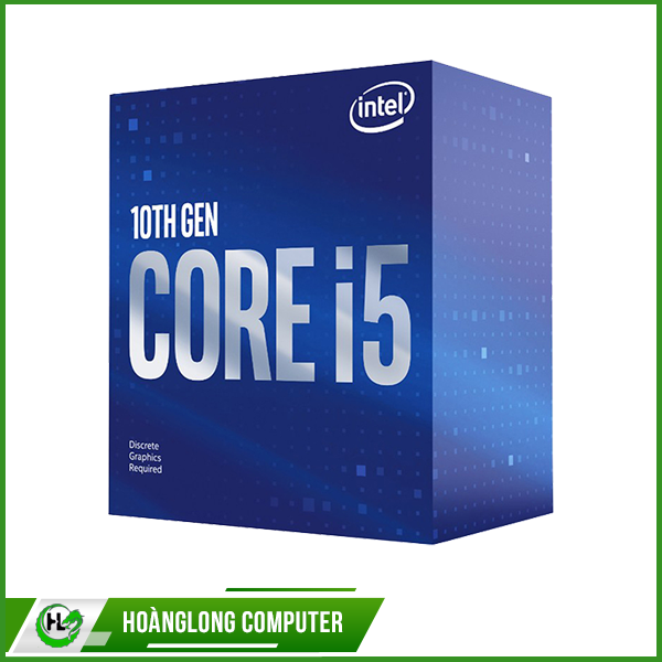 CPU Intel Core i5-10400F (2.9GHz turbo up to 4.3Ghz, 6 nhân 12 luồng, 12MB Cache, 65W) BOX- Socket Intel LGA 1200