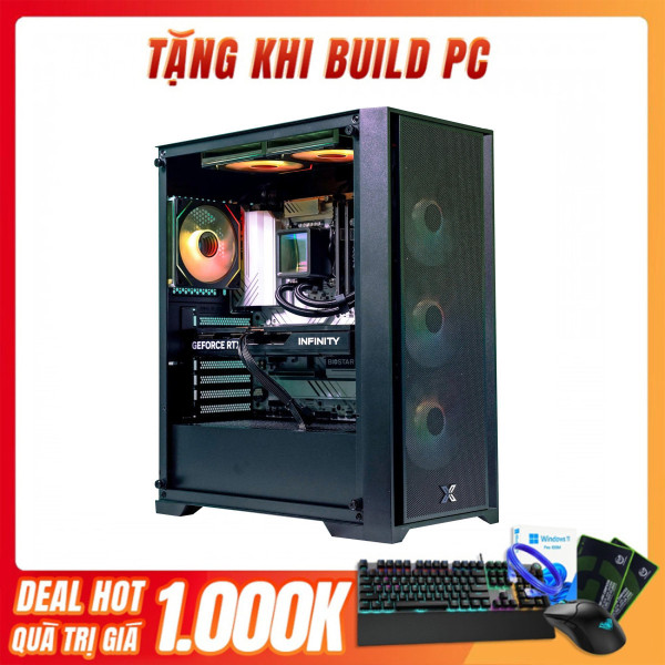 PC ĐỒ HỌA CORE ULTRA 7 265KF | Ram 32G | RTX 5080 16G | NVME 1TB